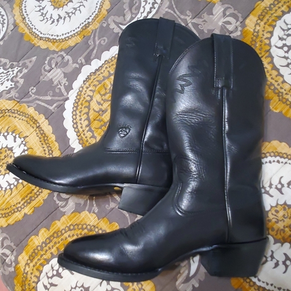 Ariat Boots Black 7.5D - Picture 8 of 8